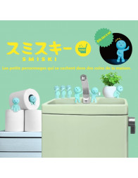 SMISKI - Série Toilettes - Figurine phosphorescente