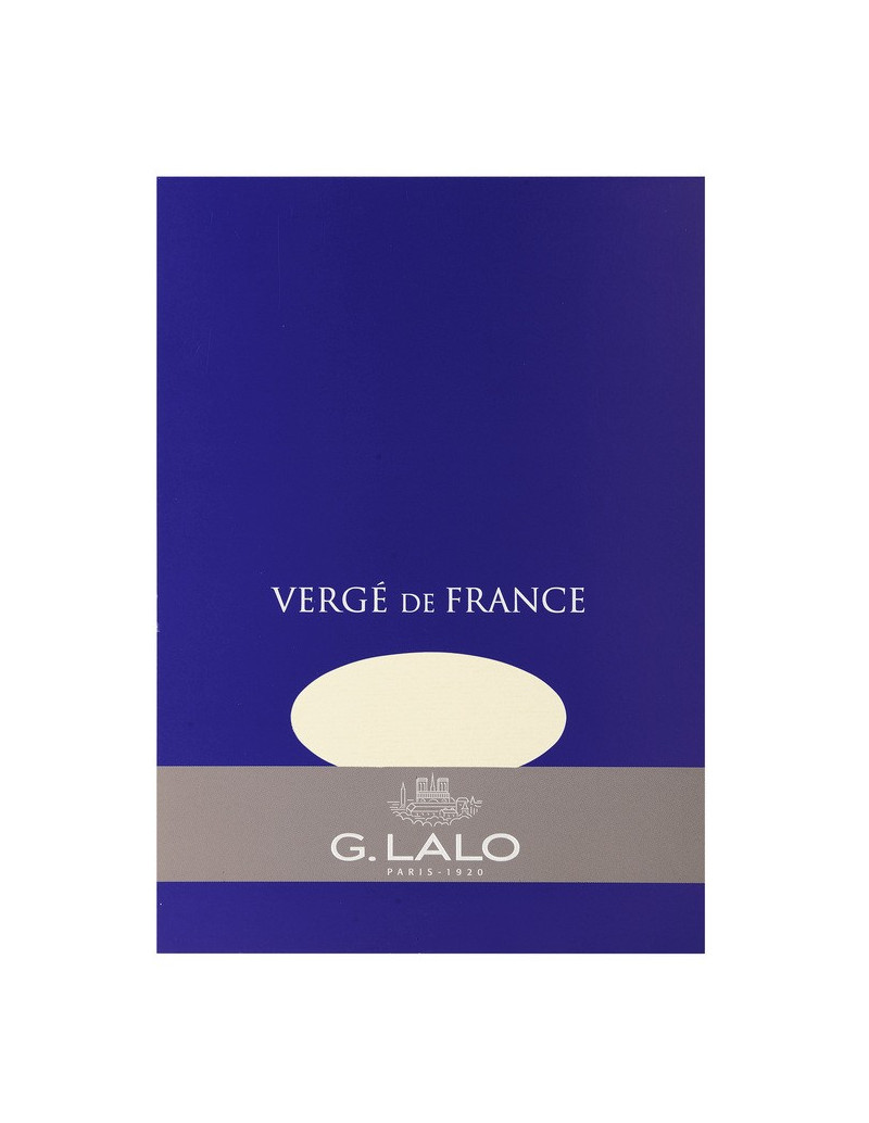 Bloc Vergé de France A5 - Ivoire - G. Lalo
