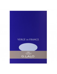 Bloc Vergé de France A5 - Bleu - G. Lalo