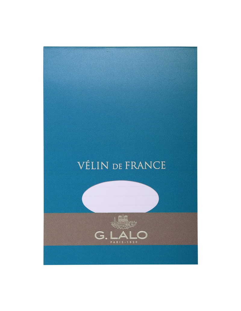 Bloc Vélin de France A5 - Blanc - G. Lalo