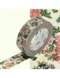 Washi - Liberty fleurs vintage - EX - mt masking tape
