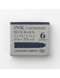 Cartouches d'encre bleu-noir - Traveler's Company