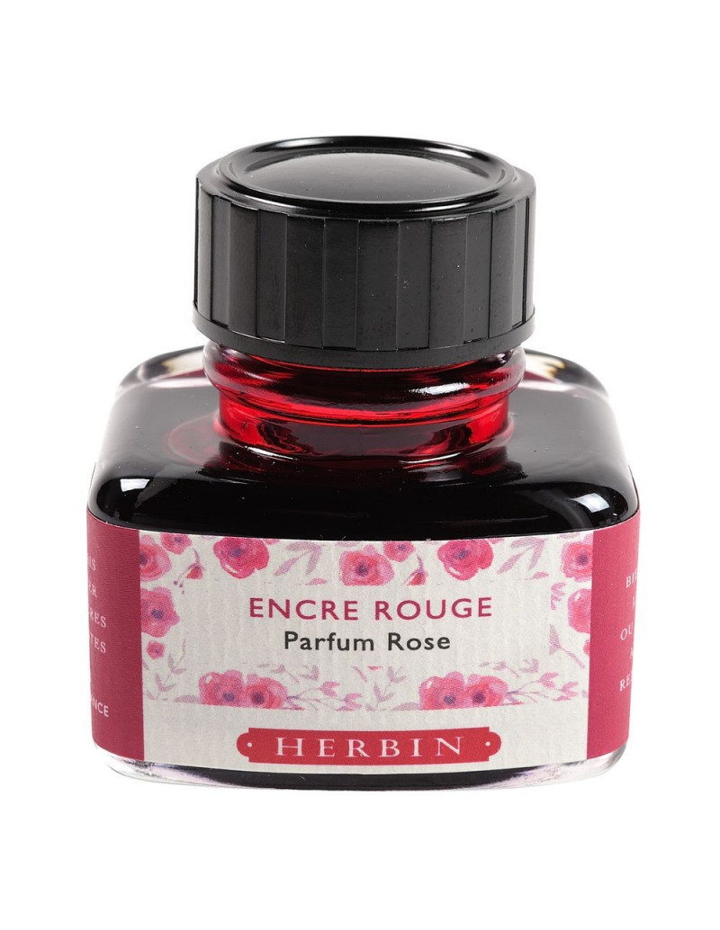 Encre parfumée - Rouge / Rose - 30ml - Herbin