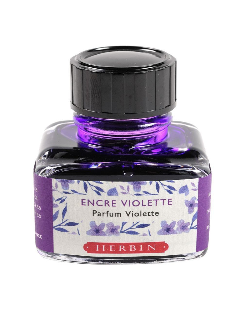 Encre parfumée - Violet / Violette - 30ml - Herbin