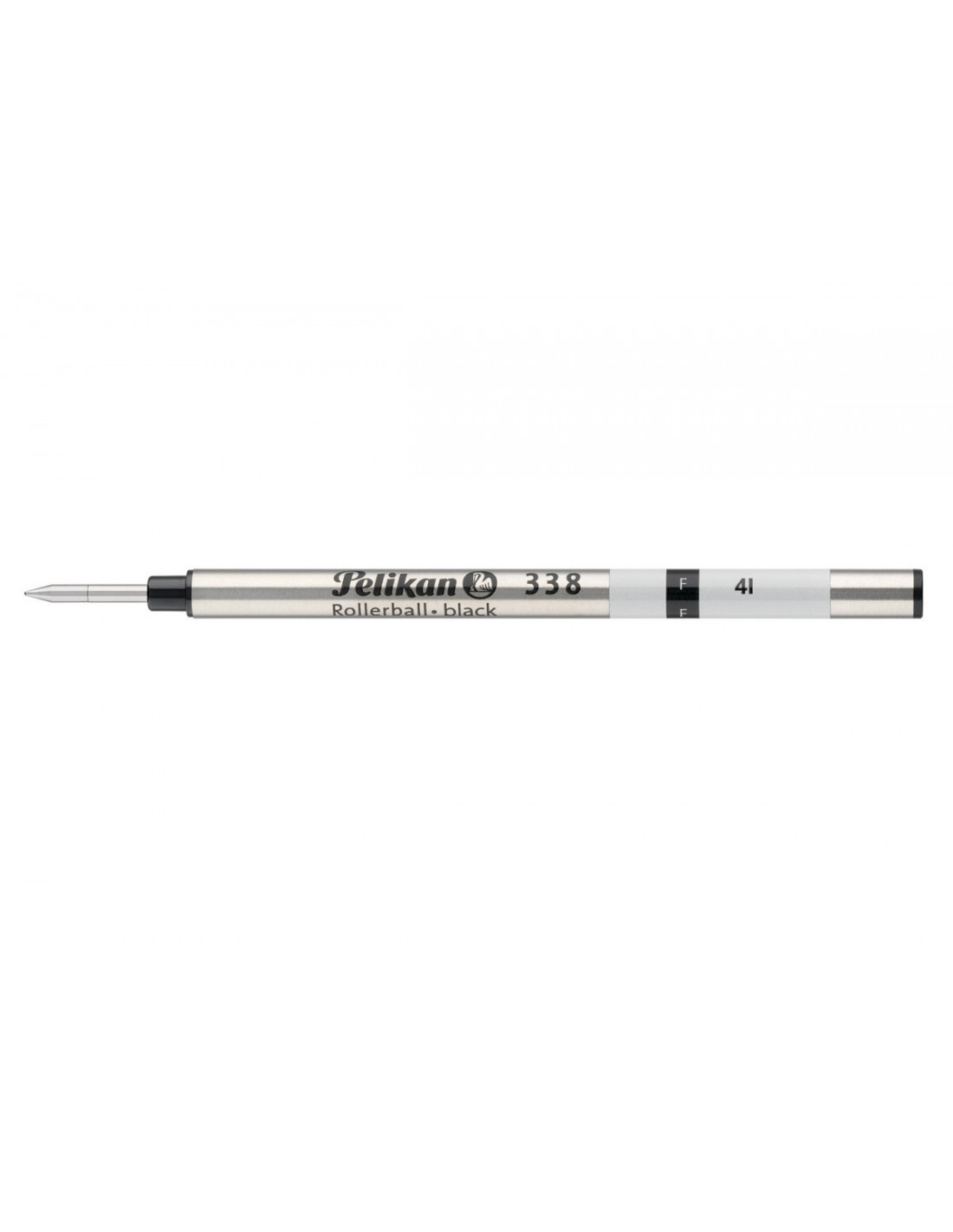Faber-Castell 148712 Basic Lot de 3 recharges pour stylo roller Noir