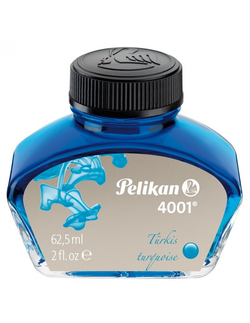 Encre Pelikan 4001 - Turquoise - 62,5ml