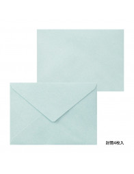 Lot de papier à lettre + enveloppes - Letterpress - Cadre fleuri - Midori