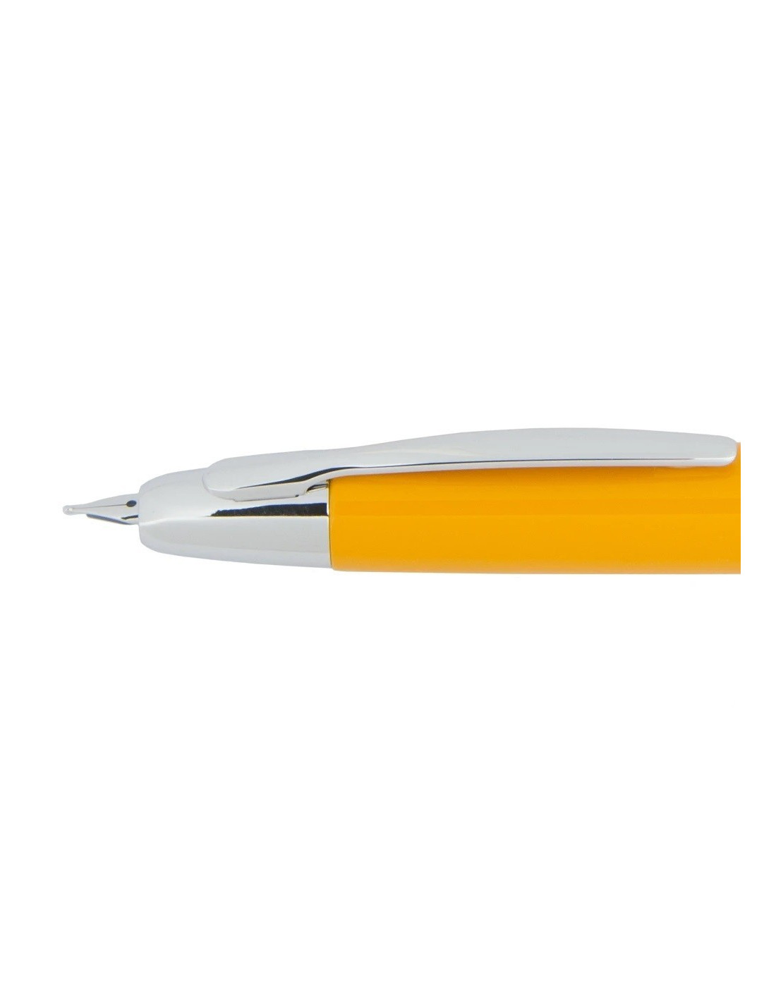 Pilot CAPLESS - Rhodium - Yellow - fountain pen