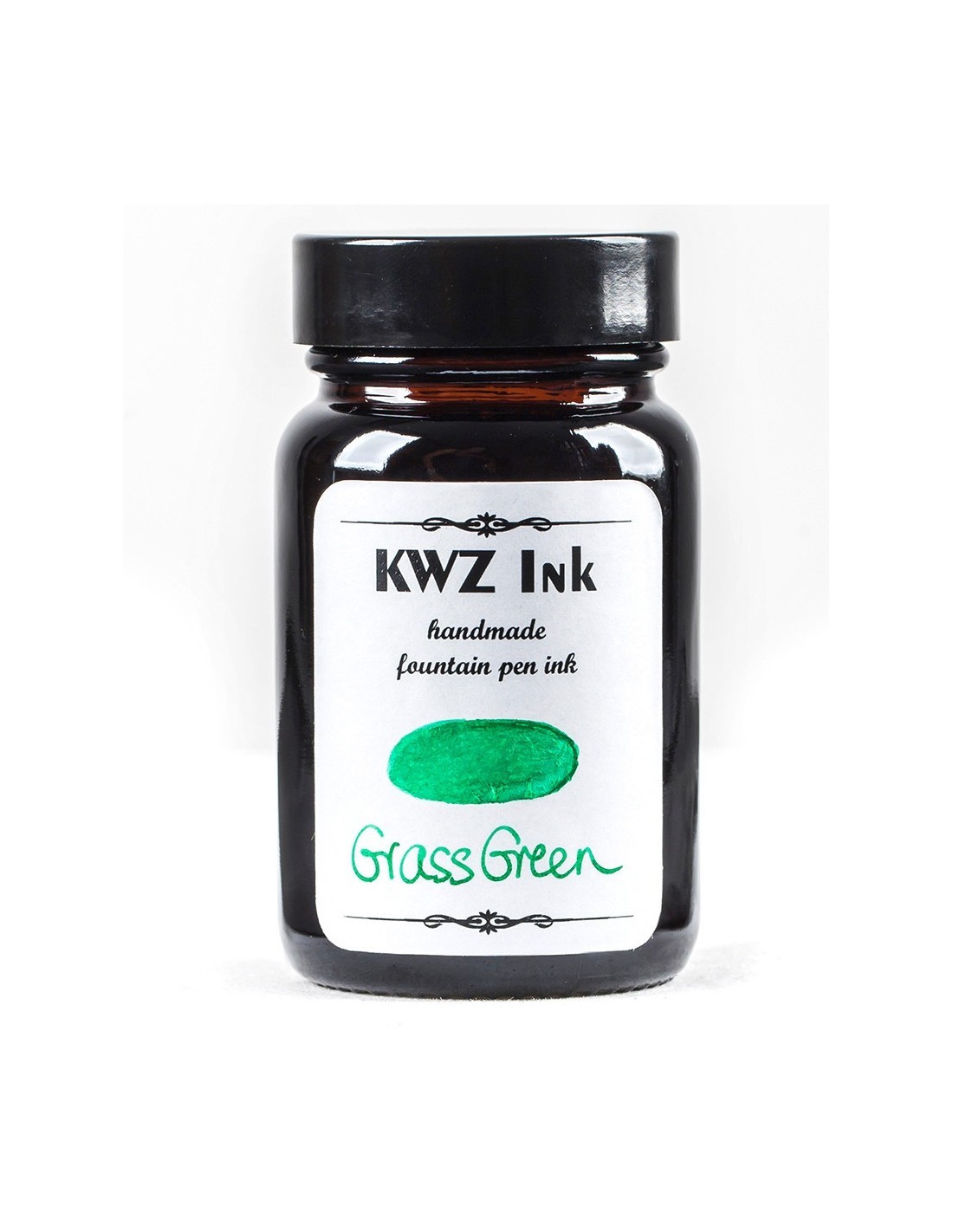 Encre artisanale 60ml - Grass Green n°4201 - KWZ ink|Papeterie Makkura