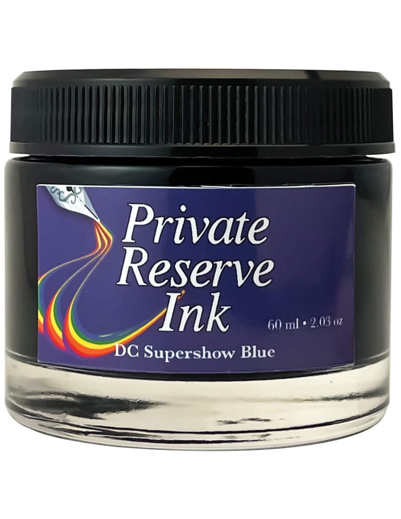 Flacon d'encre 60ml - DC Supershow Blue - Private Reserve Ink