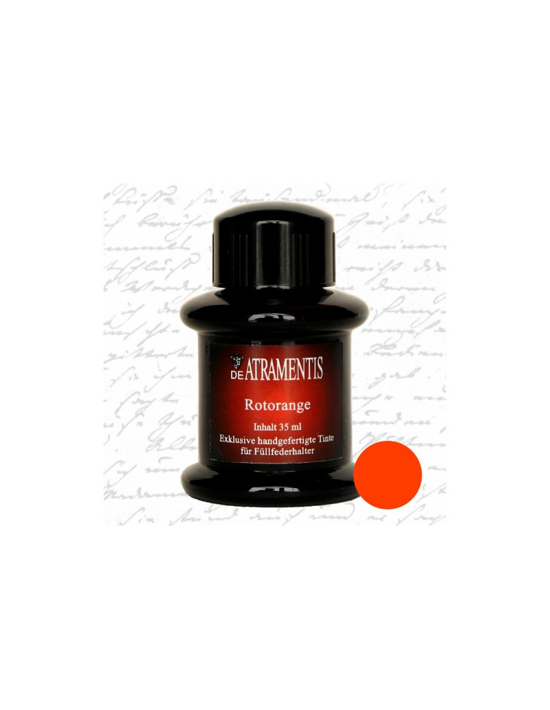 Handmade Ink - Rotrange - Red Orange - De Atramentis