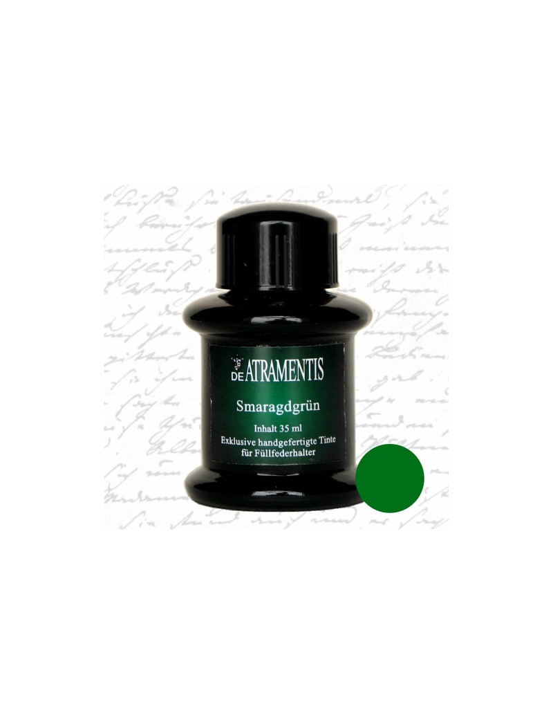 Handmade Ink - Smaragdgrün - Emerald Green - De Atramentis