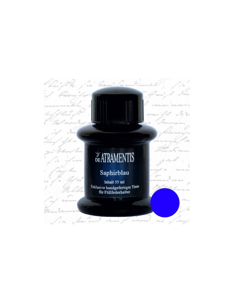 Handmade Ink - Saphirblau - Sapphire - De Atramentis