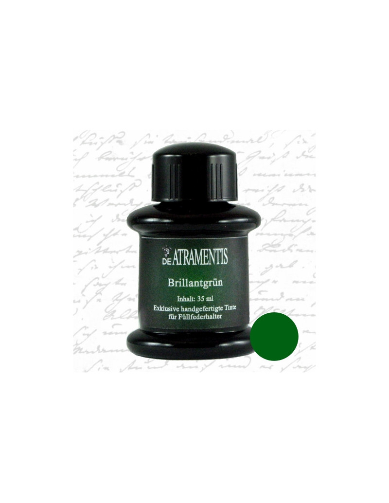 Handmade Ink - Brillantgrün - Brilliant Green - De Atramentis
