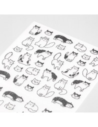 Removable Stickers - Cat - Midori