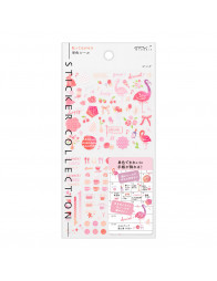 Removable Stickers - Pink - Midori