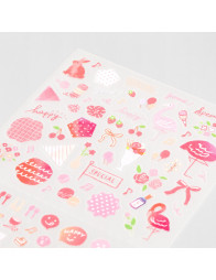 Removable Stickers - Pink - Midori