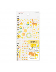 Removable Stickers - Yellow - Midori