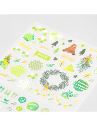 Removable Stickers - Green - Midori