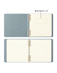 Notebook for paintable stamp - Blue - Midori