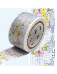 Washi - World Map - EX - mt masking tape