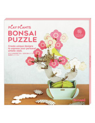 Wooden Bonsai Puzzle - Apricot Tree