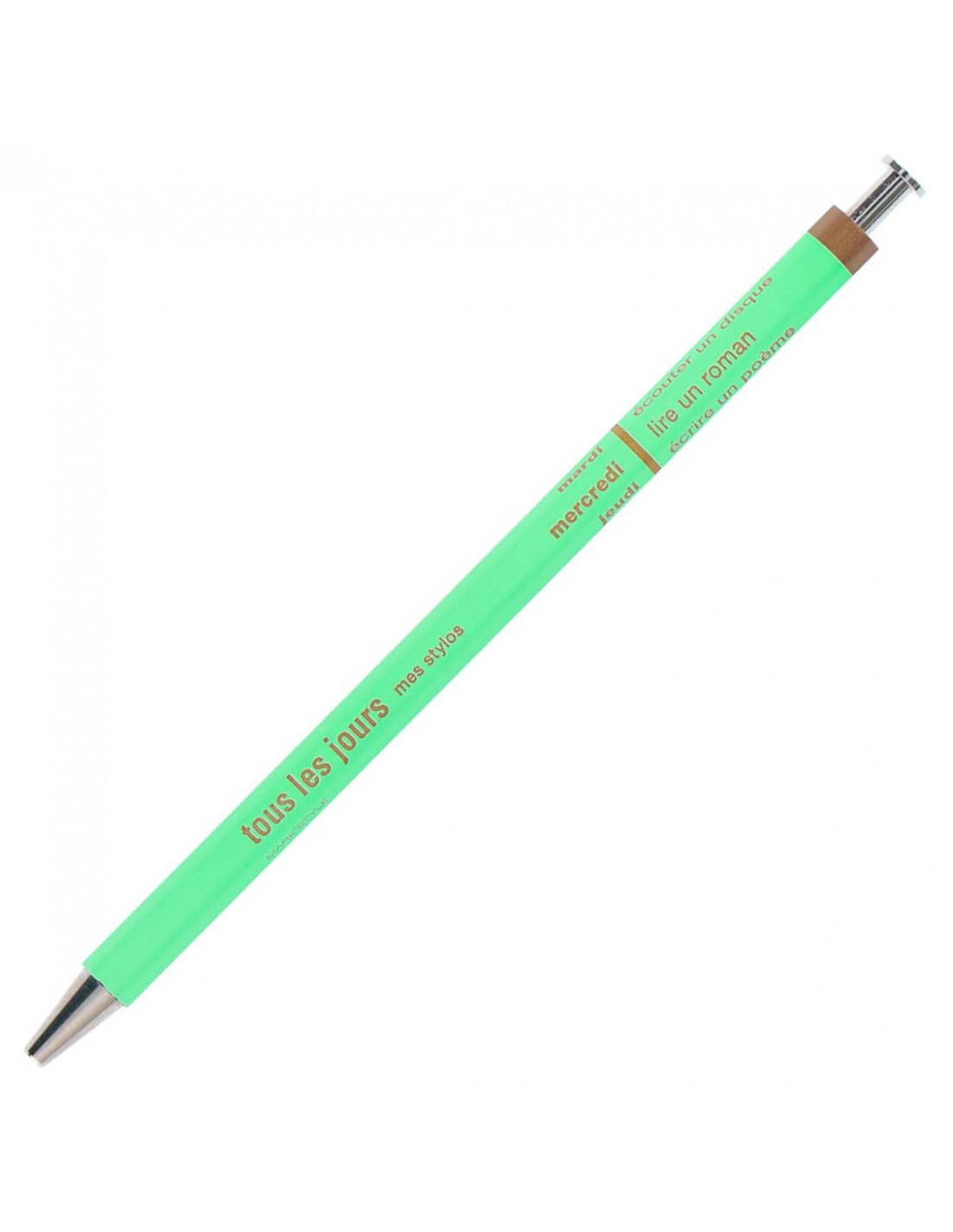 DAYS Ballpoint Pen 0.5 - Mint - MARK'S Japan