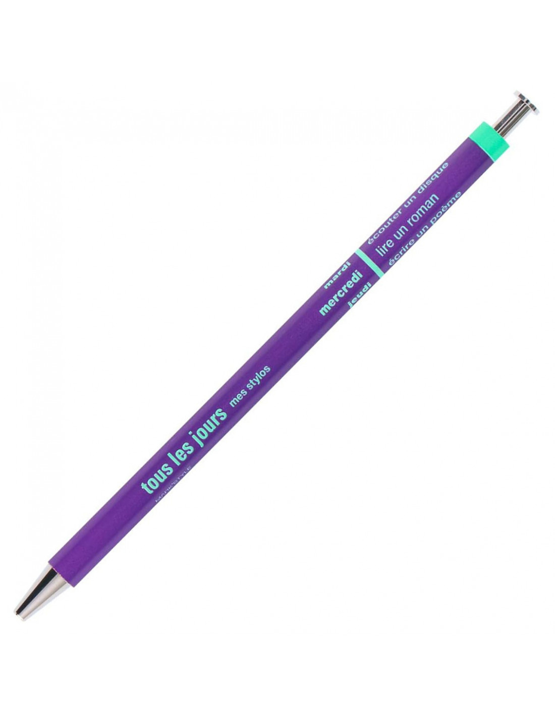 DAYS Ballpoint Pen 0.5 - Purple - MARK'S Japan