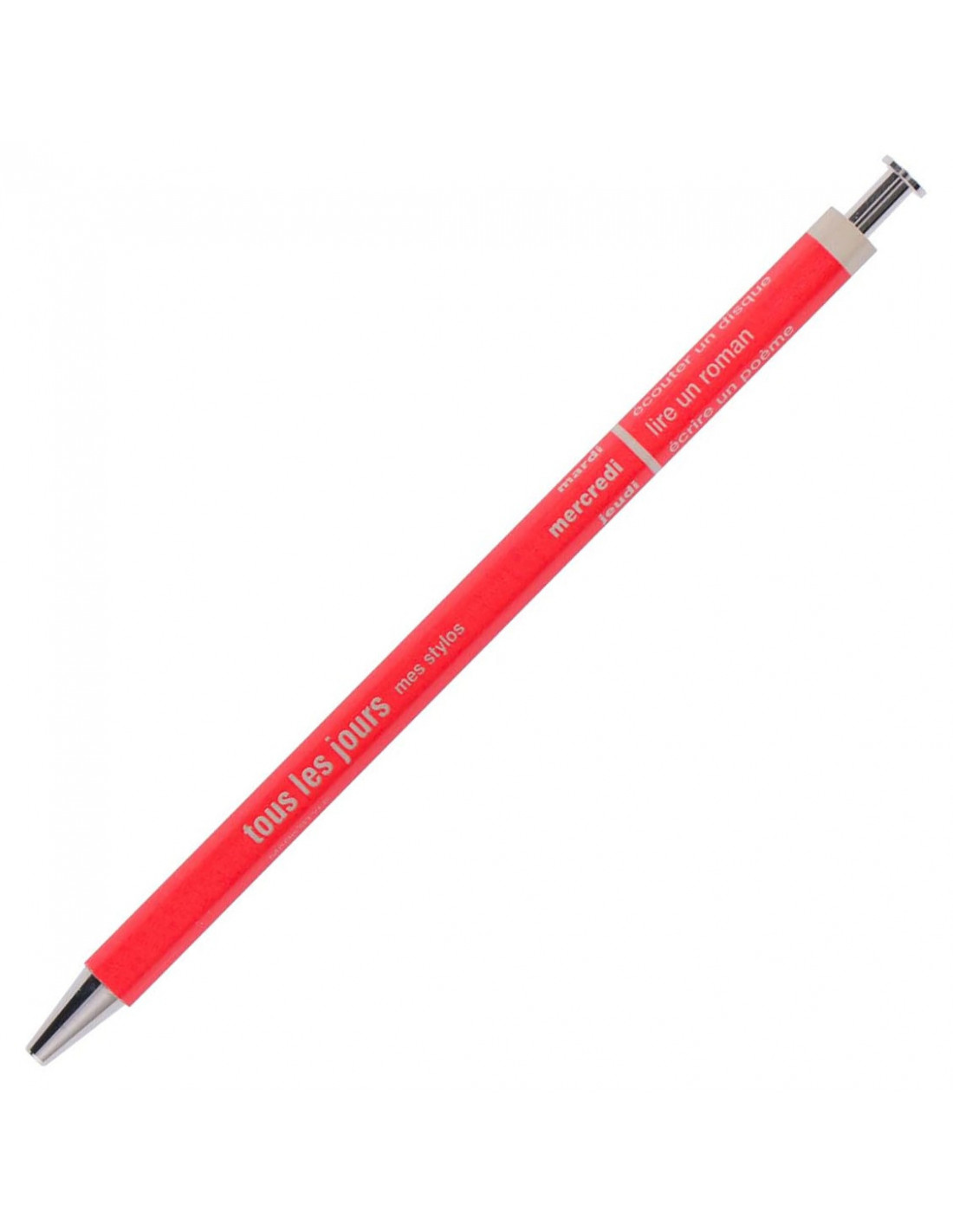 DAYS Ballpoint Pen 0.5 - Red - MARK'S Japan