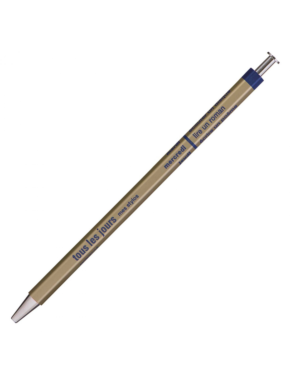 DAYS Ballpoint Pen 0.5 - Gold - MARK'S Japan
