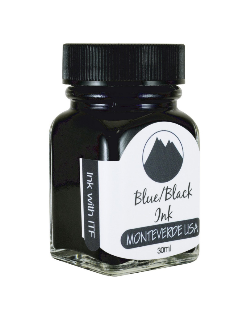 Flacon d'encre 30ml - Blue Black - Monteverde USA
