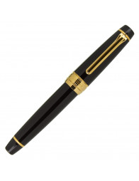 Sailor King Professional Gear Fountain Pen - Gold Black