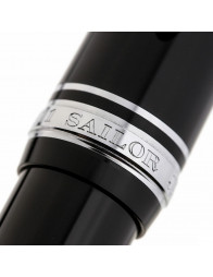 Sailor Professional Gear Fountain Pen - Rhodium Black