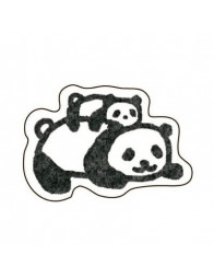 Pochitto Flake Stickers - Panda - Furukawashiko