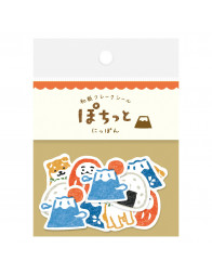 Pochitto Flake Stickers - Japan - Furukawashiko