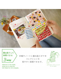 Stickers 3way Circle - Retro Dagashi - Ryu-Ryu