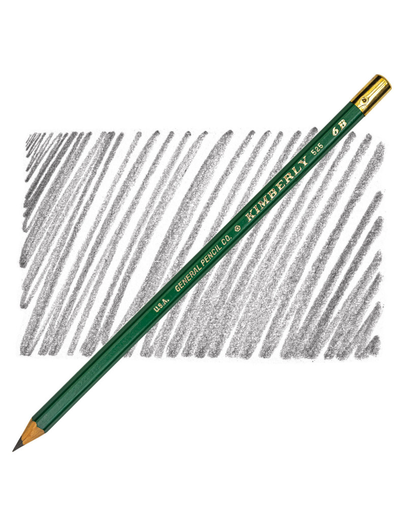 Crayon graphite mine de plomb 6b - crayons graphite - Gibert