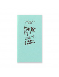 LIMITED EDITION - Message Card - TRAVELER'S notebook