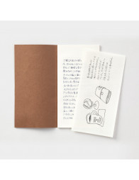 EDITION LIMITEE - Carnet Bloc à lettres - TRAVELER'S notebook