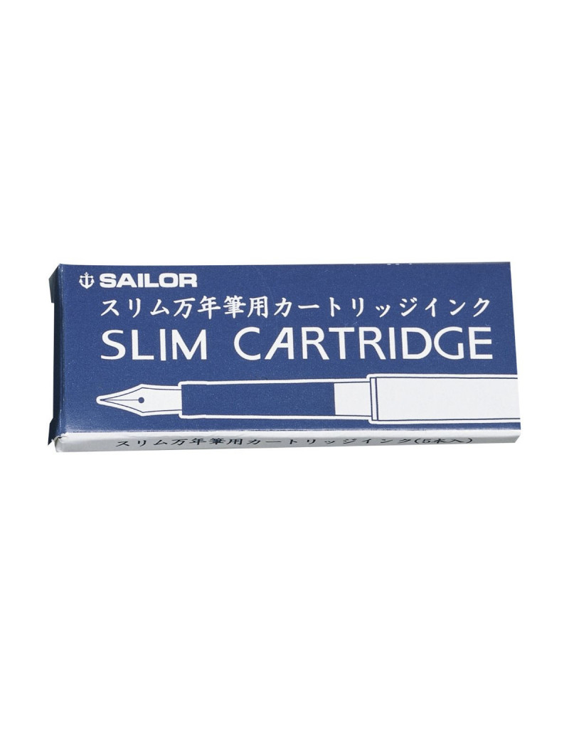 Chalana Ink - Blue - 5 Slim Cartridges - Sailor