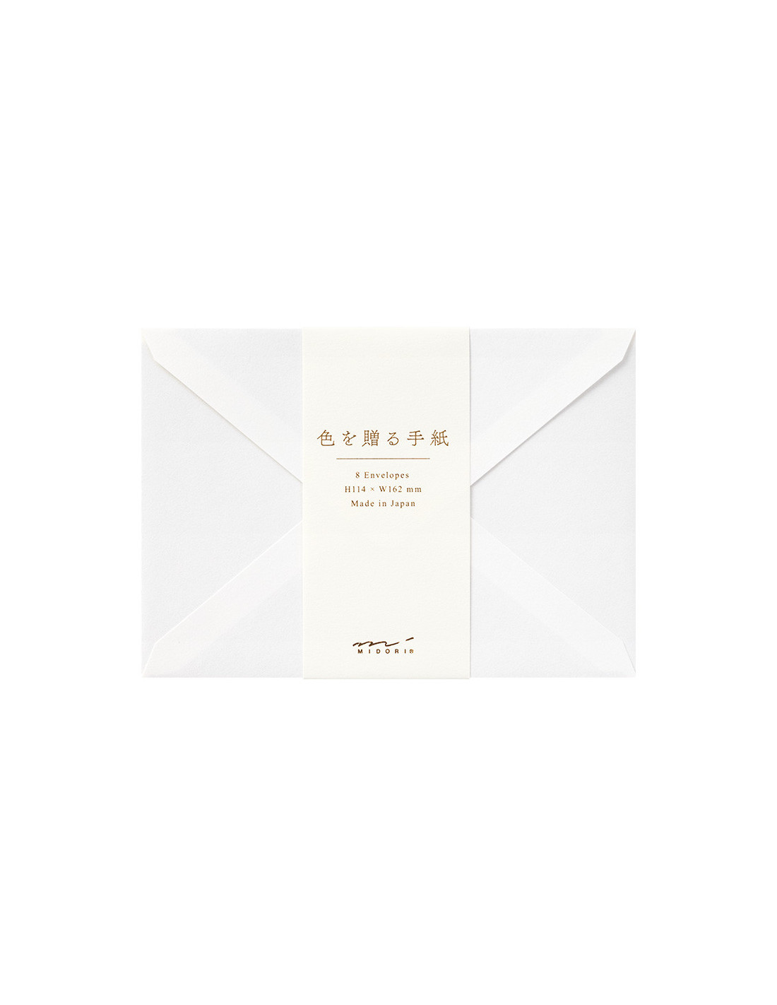Iro o okuru Envelopes - White - Midori