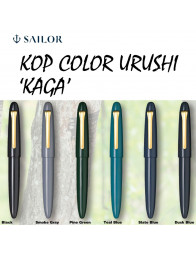 Stylo-plume Sailor King of Pens COLOR URUSHI KAGA - Smoke Gray GT