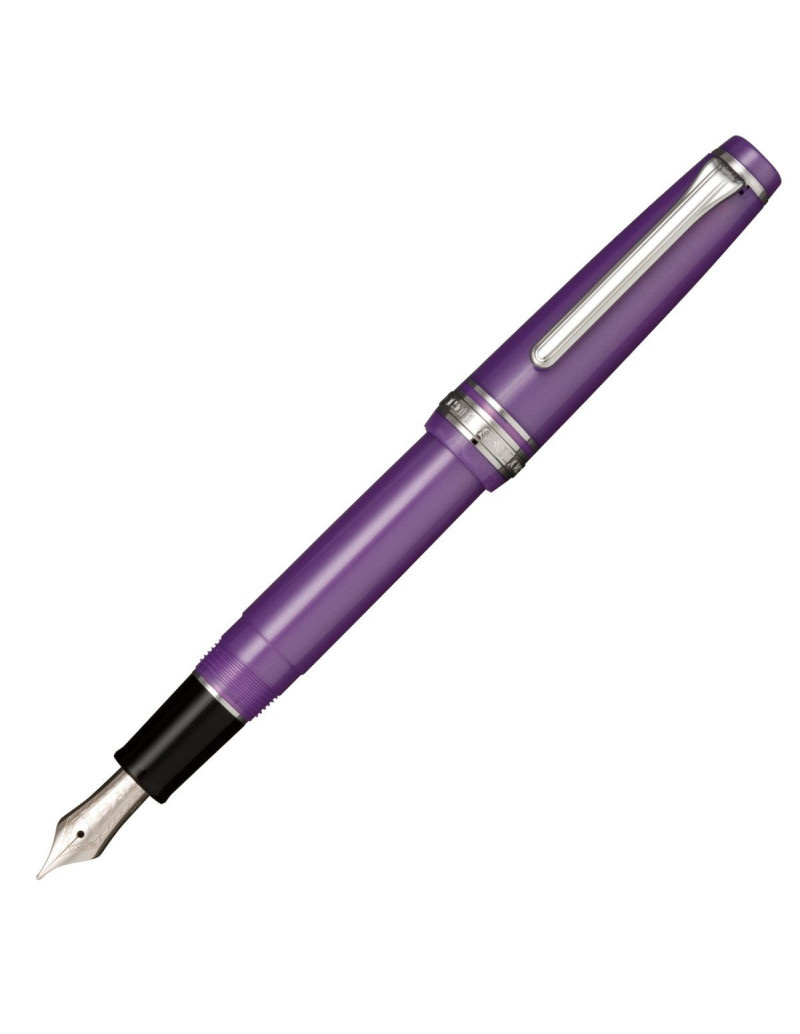 Sailor Professional Gear Slim Metallic Purple RT Fountain Pen