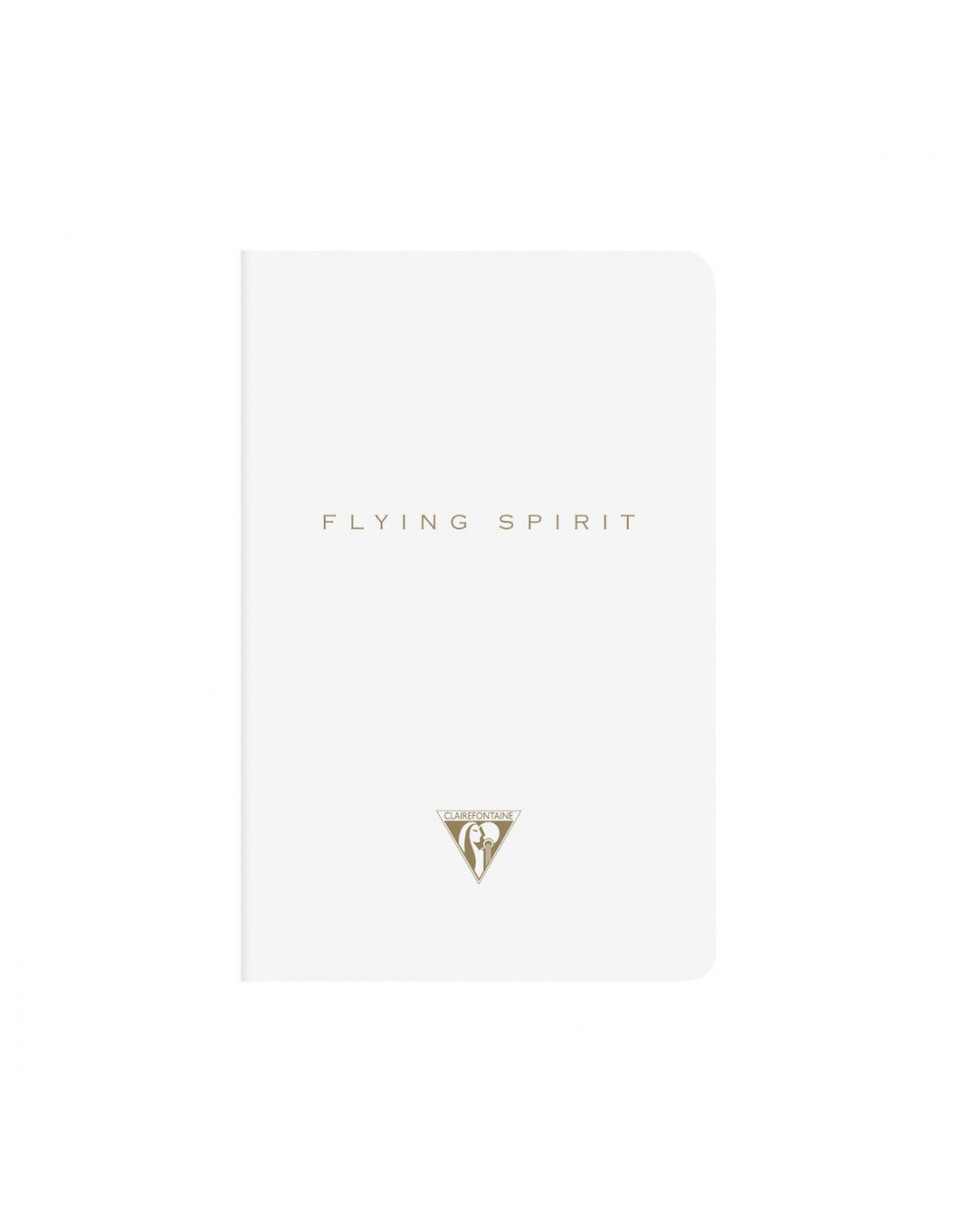 Flying Spirit White Notebook - Pocket (9x14cm) Lined - Clairefontaine