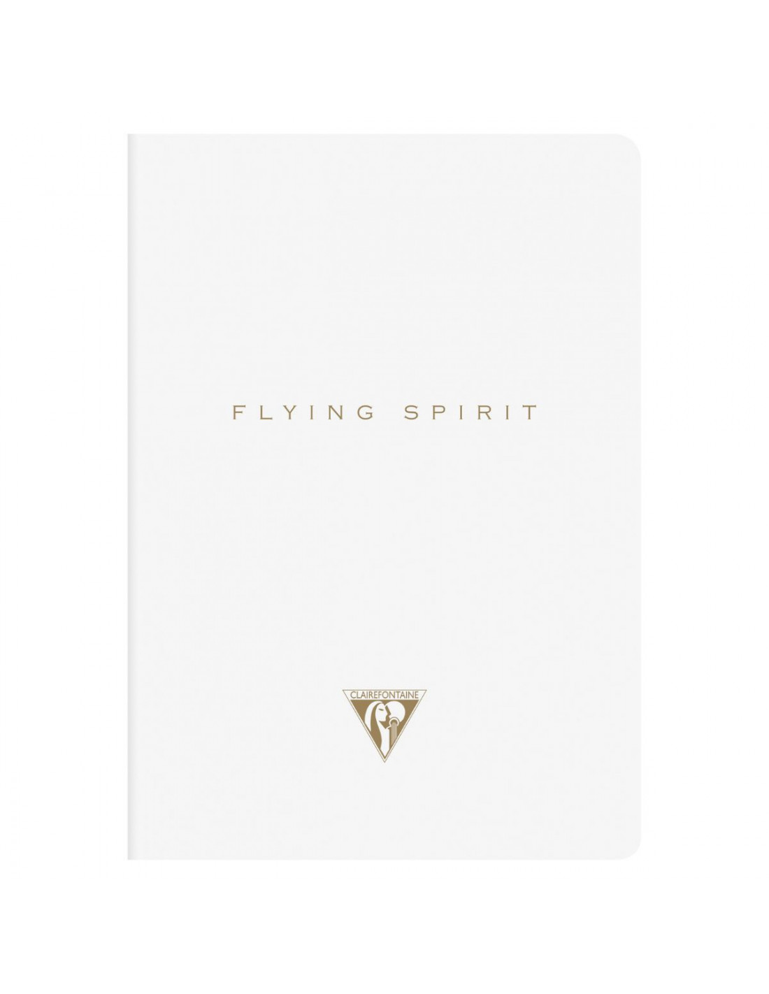Carnet Flying Spirit Blanc - A5 ligné - Clairefontaine