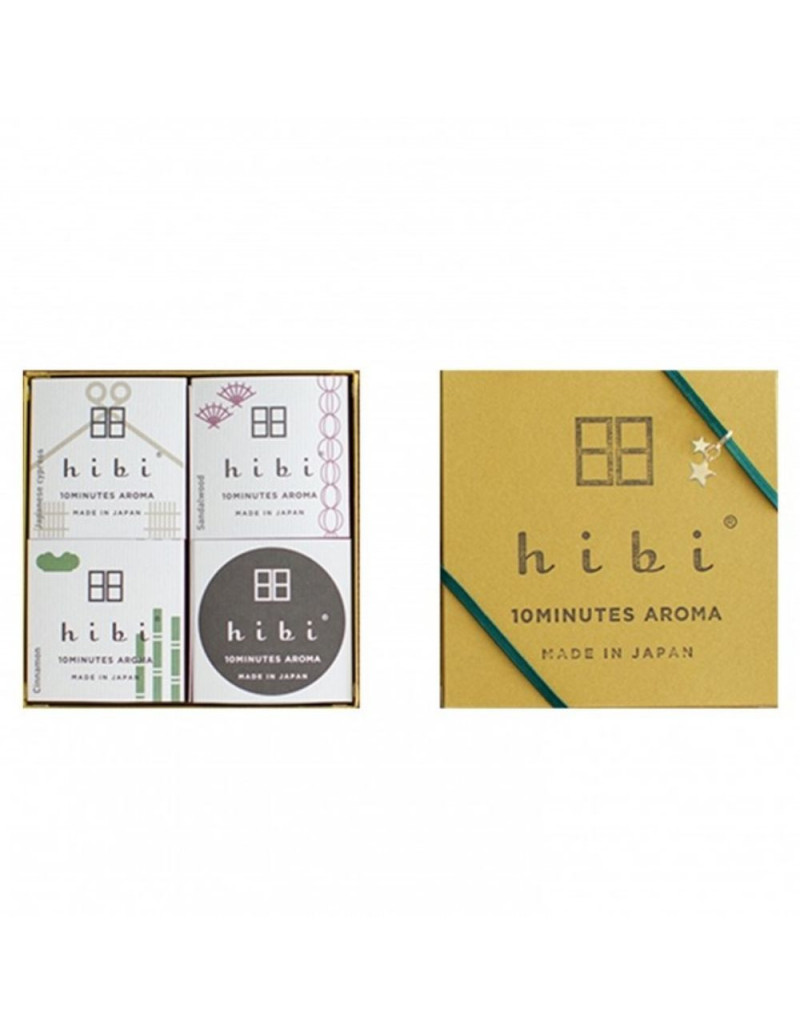 Coffret d'encens Japonais - 3 arômes Japanese Fragrance 1st Series - hibi