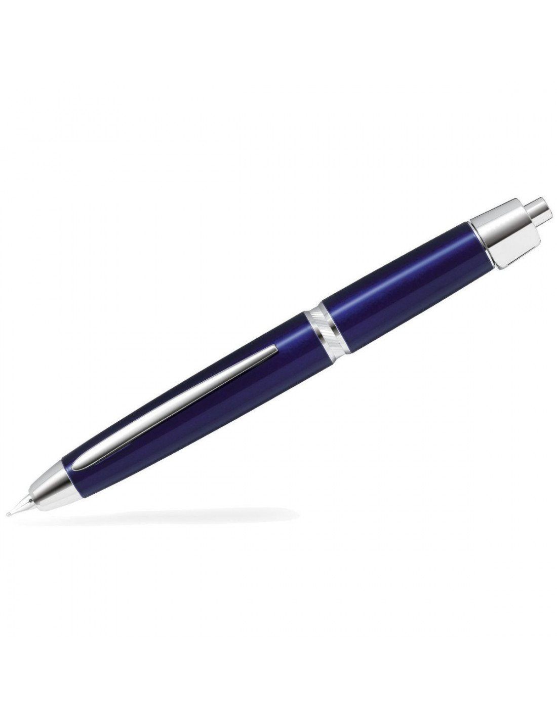 Pilot CAPLESS LS - Vanishing Point - Rhodium - Blue - Fountain pen