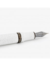 Visconti HOMO SAPIENS Lava Color Ash White Fountain Pen