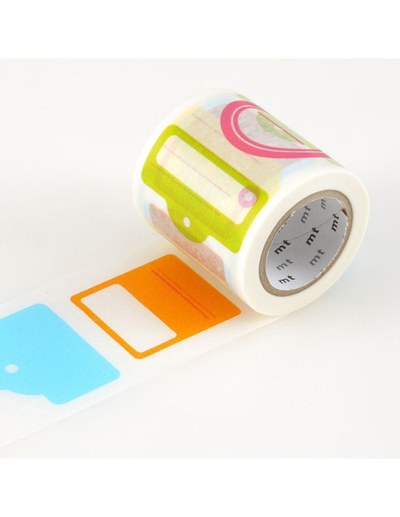 Washi - Étiquettes colorées - EX - mt masking tape