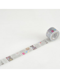 Washi - Journaux anglais  - EX - mt masking tape
